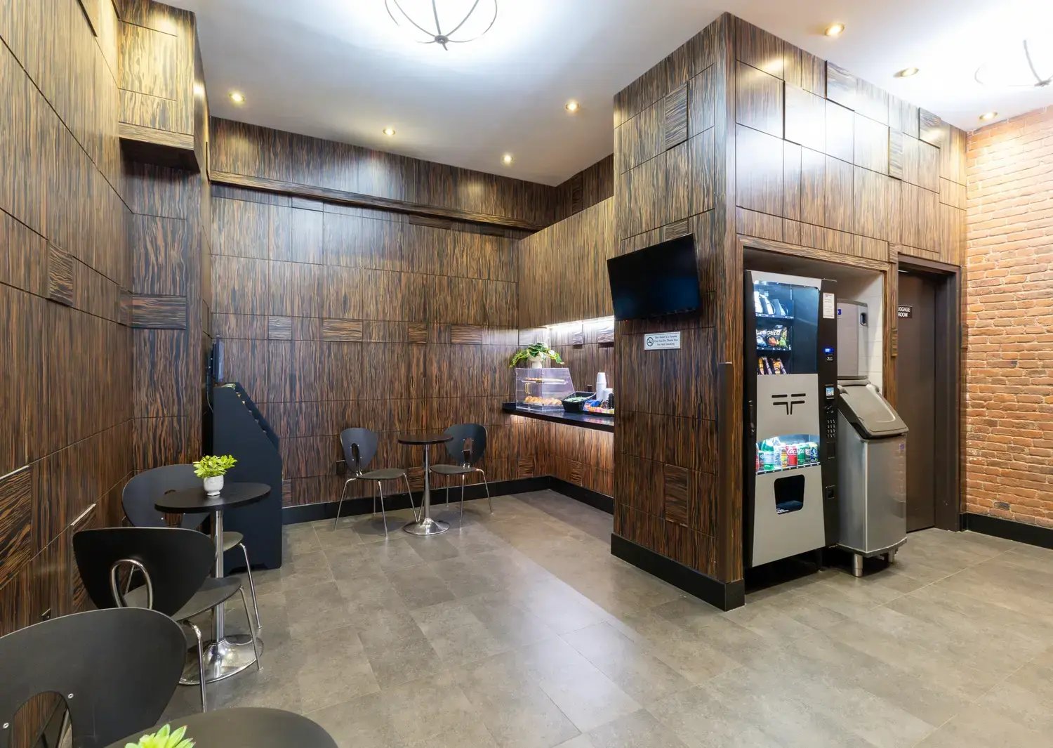 Hotel Lobby Back